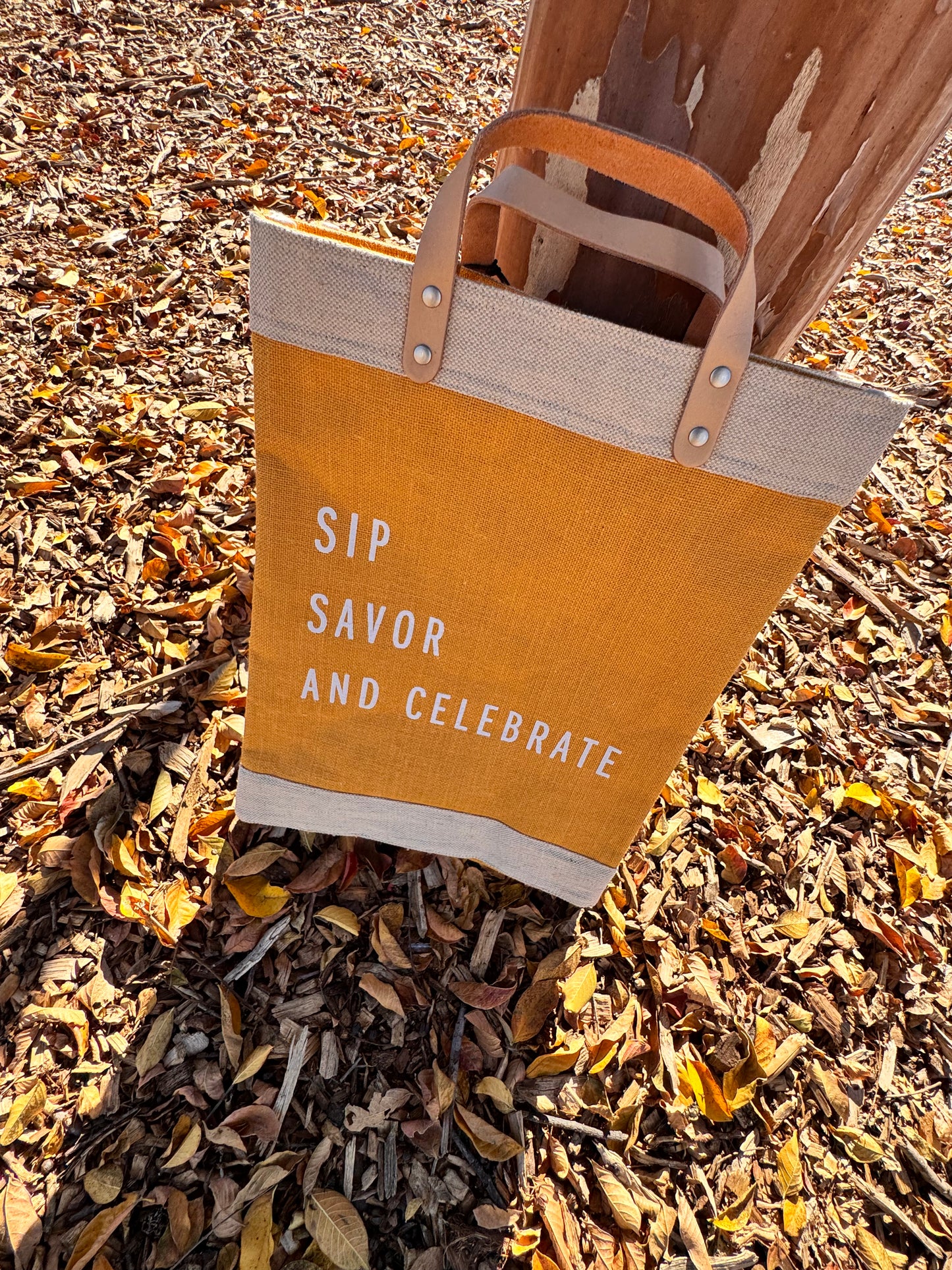 Market Bag (SIP SAVOR AND CELEBRATE)